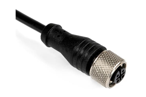 Product image for M12 Connector Female,5W-5C,5m,PVC,Shield