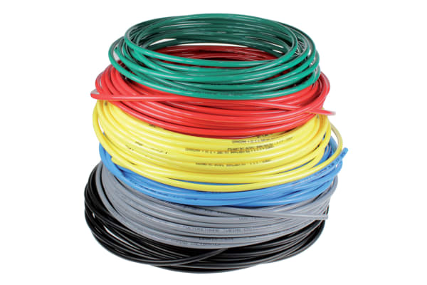 Product image for Black PU Tubing 4mm X 100M