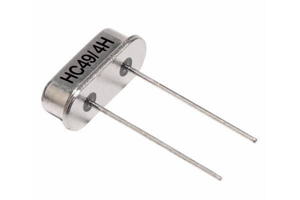 Product image for IQD 8MHz Crystal -30ppm HC49/4H 2-Pin 11.05 X 4.7 X 4.1mm