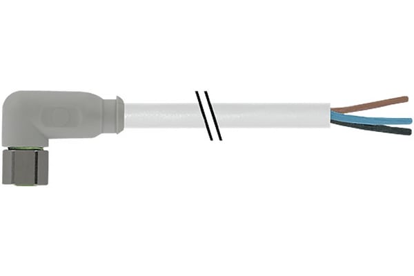 Product image for M8 3P,F,R/A,free end,2M,Hygienic F&B