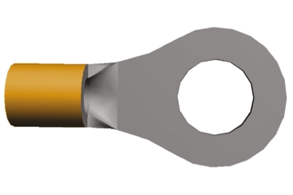 Product image for Ring terminal, STRATO-THERM, 649°C, M4