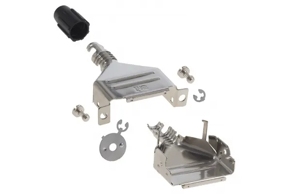 Product image for 15 WAY IDC METAL D BACKSHELL