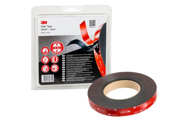 Product image for 3M VHB TAPE 5962F 19MM  X 11M