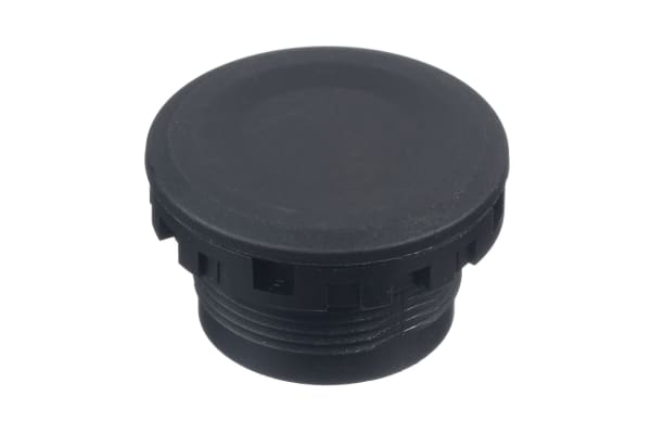 Product image for HW PLASTIC MOUNTING HOLE PLUG BLACK IP65