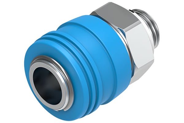 Product image for KD4-1/4-A quick coupling socket