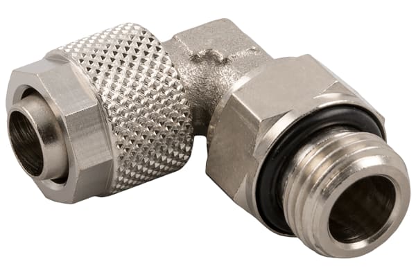 Product image for SWIVEL ELBOW CONNECTOR -BSPP 6/4-1/4