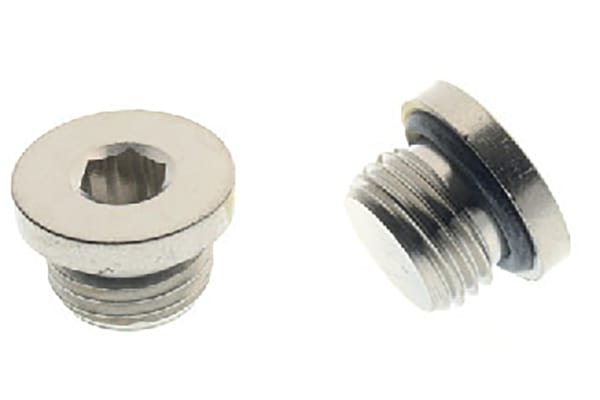 Product image for MALE PLUG WITH NBR ORING - BSPP 1/2