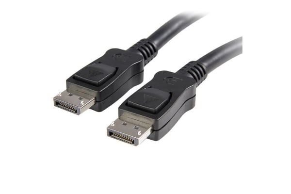 Product image for 6 ft DisplayPort Cable with Latches