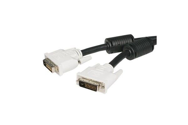 Product image for 2m Male to Male DVI-D Dual Link Monitor