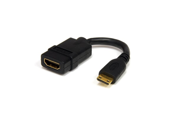 Product image for 5in HDMI to Mini HDMI cable - High Speed