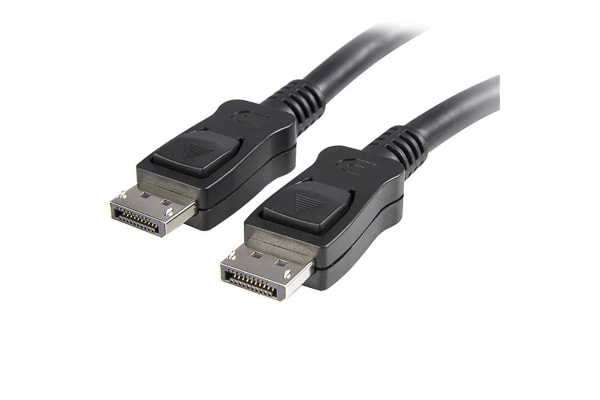 Product image for 10 ft DisplayPort Cable with Latches