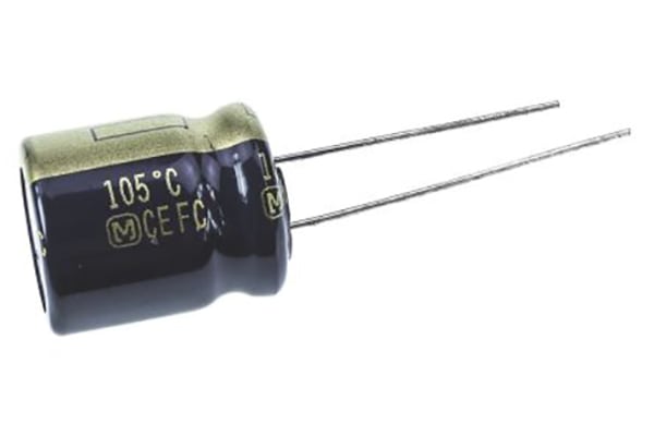 Product image for CAPACITOR AL ELECTROLYTIC FC  10V 100UF