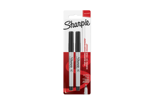 Product image for SHARPIE PERMANENT MARKER BLACK ULTRA FIN