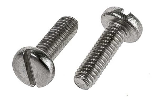 Product image for M2 x8 A2 ST ST Slot Pan Machine Screw