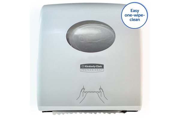 Product image for AQUARIUS SLIMROLL DISPENSER WHT2