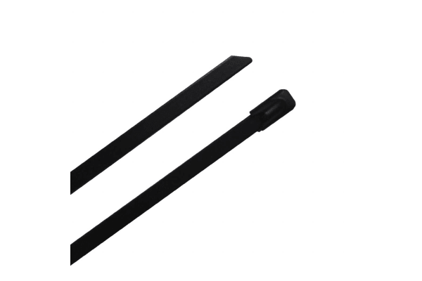 Product image for SS316 Ball Locking tie black coated,  15
