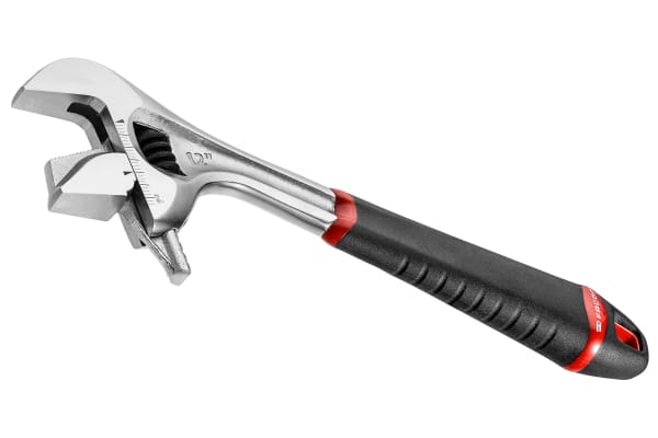 Product image for ADJUSTABLE WRENCH 8 REVERSIBLE JAW.