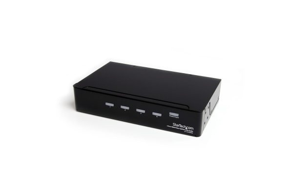 Product image for 4-PORT HDMI SPLITTER AND SIGNAL AMPLIFIE