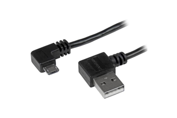 Product image for MICRO-USB CABLE WITH RIGHT-ANGLED CONNEC