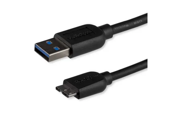 Product image for Slim Micro USB 3.0 Cable - M/M - 3m (10f