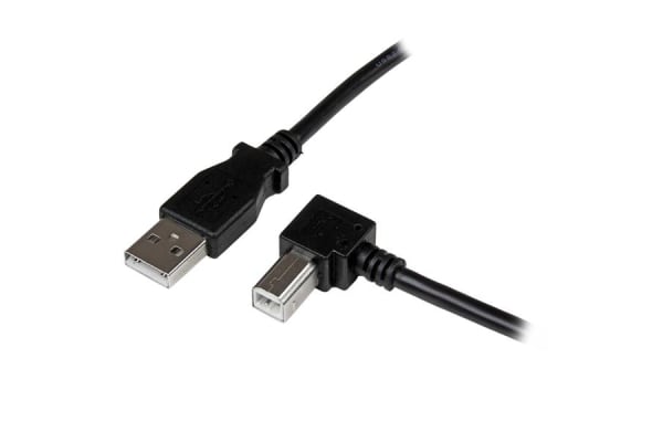 Product image for 3m USB 2.0 A to Right Angle B Cable - M/