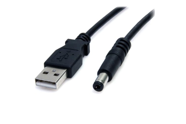 Product image for USB TO 5.5MM POWER CABLE - TYPE M BARREL