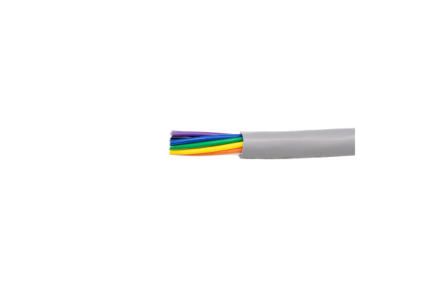 Product image for Alpha Wire 20 Core Unscreened Industrial Cable, 0.35 mm² Grey