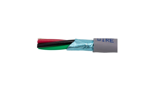 Product image for Alpha Wire 4 Core Screened Industrial Cable