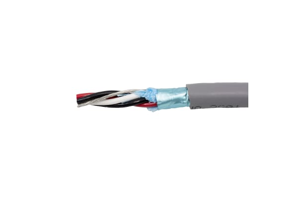 Product image for 22AWG 7/30  2 PAIR  FOIL SHIELDED