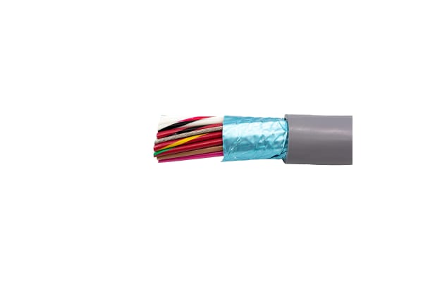 Product image for 24AWG 7/32 40 CONDUCTOR  FOIL SHIELDED