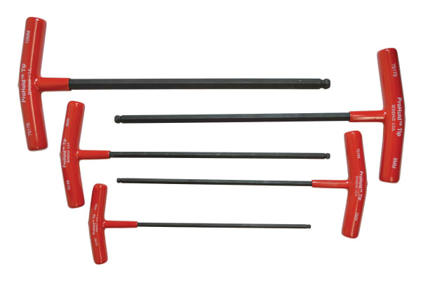 Product image for T HANDLE PRO HOLD BALLENDED 5PC BALLENDE