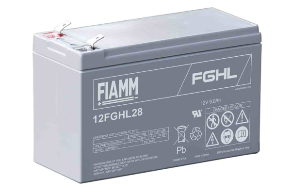 Product image for FIAMM LEAD ACID HIGH RATE 12V 7.2AH LONG