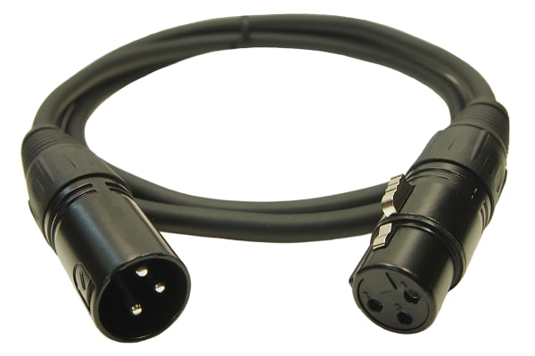 Product image for 3P XLR MALE -FEMALE 2M