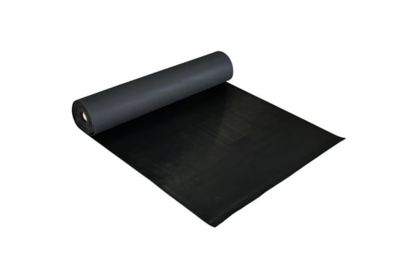 Product image for COBA Black Anti-Slip Flooring 5m (Length) 1.2m (Width) 6mm (Thickness)
