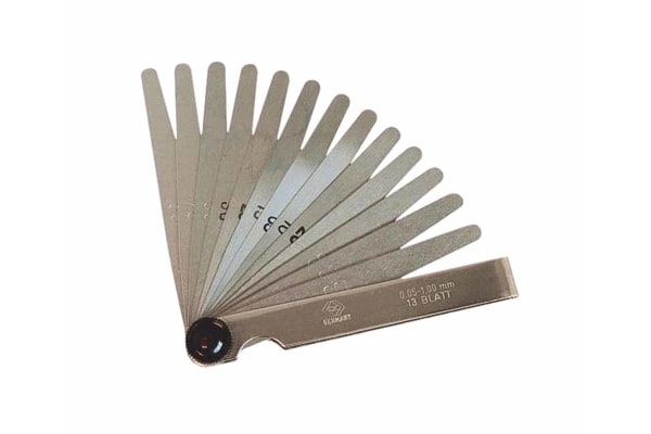 Product image for FEELER GAUGE SET 13 BLADE METRIC TAPERED
