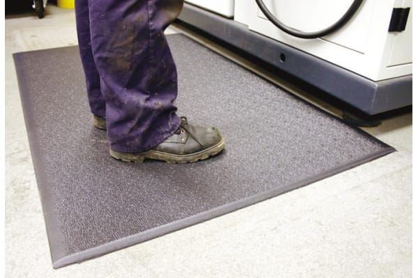 Product image for ANTI-FATIGUE MATTING,CHARCOAL 0.91X0.6M