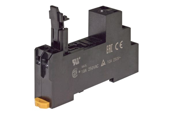 Product image for RELAY SOCKET 5-PIN SCREW TERMINALS