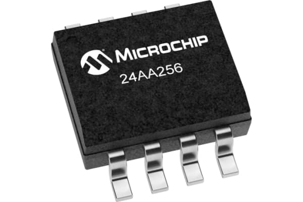 Product image for Microchip 24AA256T-I/SN, 256kbit EEPROM Memory Chip 8-Pin SOIC