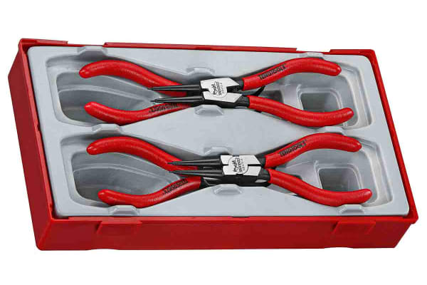 Product image for PLIER SET 5 INCH CIRCLIP 4 PIECES