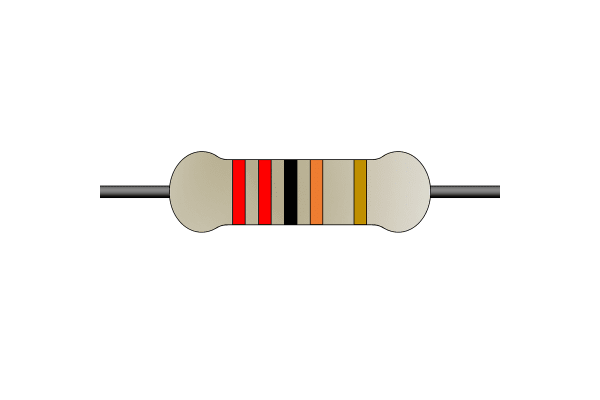 Product image for RESISTOR CARBON FILM 1/4W 5%  2K2