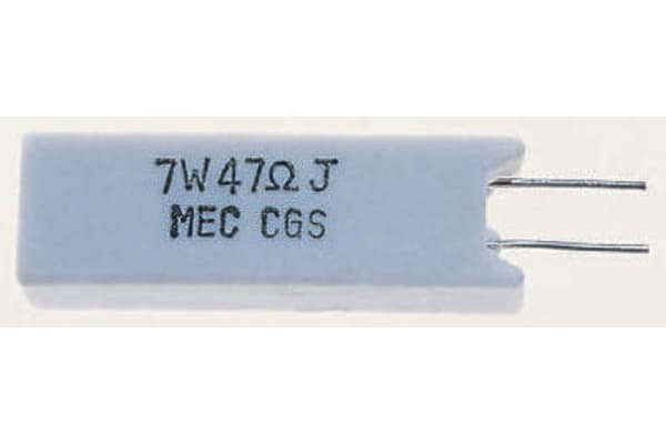 Product image for SQM CERAMIC POWER OXIDE RESISTOR,3R3 7W