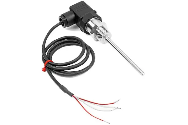 Product image for RS PRO 3 wire PT100 Sensor, -50 min +250 max, 200mm Probe Length x 6mm Probe Diameter