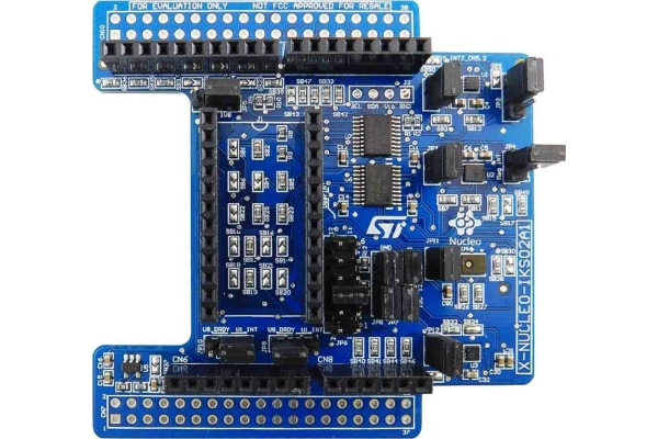 Product image for STMicroelectronics X-NUCLEO-IKS02A1, X-NUCLEO-IKS02A1 Expansion Board for X-NUCLEO-IKS02A1 for Arduino UNO R3