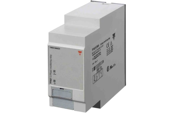 Product image for Carlo Gavazzi Phase Monitoring Relay With DPDT Contacts, 380 → 480 V ac Supply Voltage, 3 Phase, Undervoltage