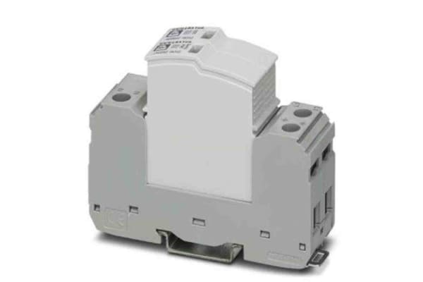 Product image for 1 Phase Industrial Surge Protector, 10kA, 350 V, DIN Rail Mount