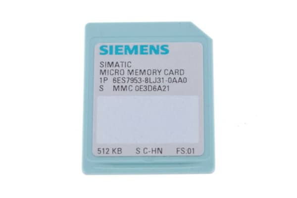 Product image for SIMATIC S7, MICRO MEMORY CARD FOR S7-300