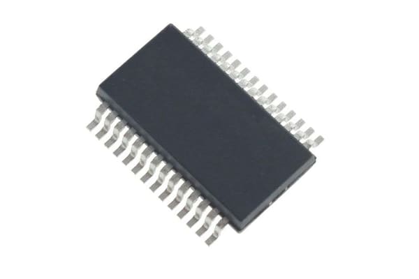 Product image for Maxim Integrated MAX1464AAI+ CPU DSP, MAX1464, 4MHz, 4 kB Flash, 28-Pin 28 SSOP