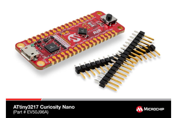 Product image for ATtiny3217 Curiosity Nano Evaluation Kit