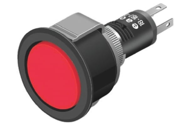 Product image for INDICATOR PANEL 19MM RED LED
