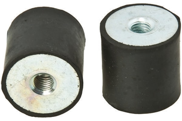 Product image for F-F CYLINDER MOUNT,M8,150DAN LOAD